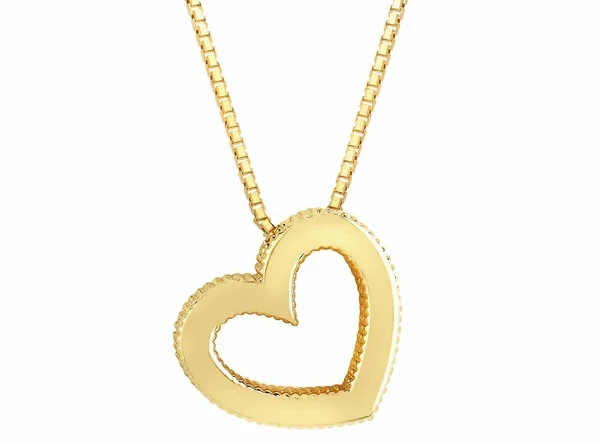[Golden dew] 韓国☆18K Gold☆Happy heart 3 Necklace Amazon.com: 14K Tri Color Gold 3 Hearts Pendant 21mmX19mm
