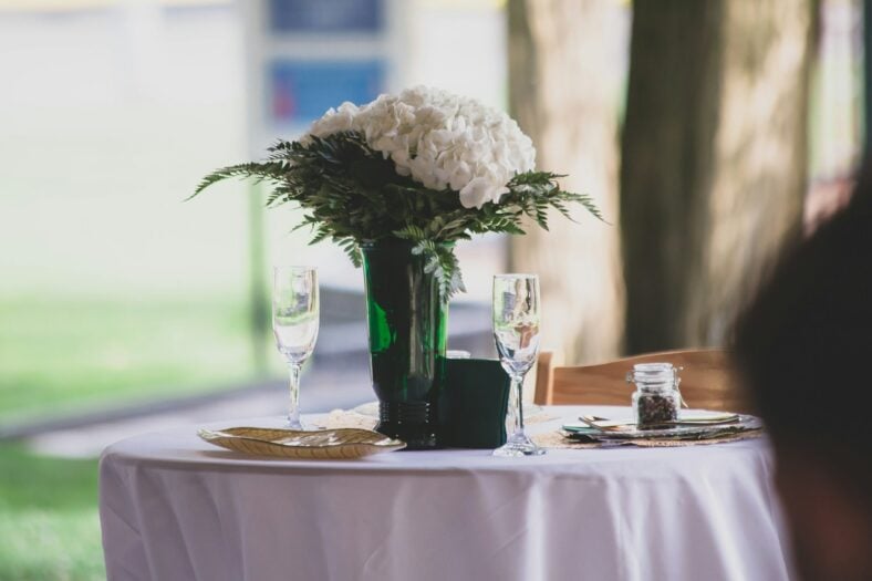 floral centerpiece