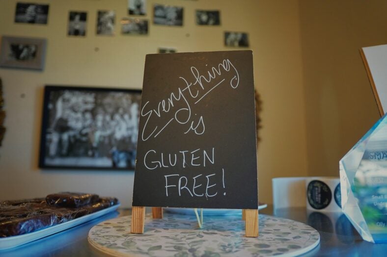 gluten free sign