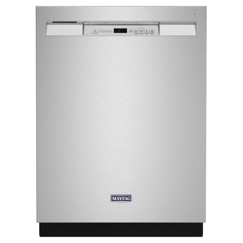 Maytag Front Control Dishwasher with Dual Power Filtration