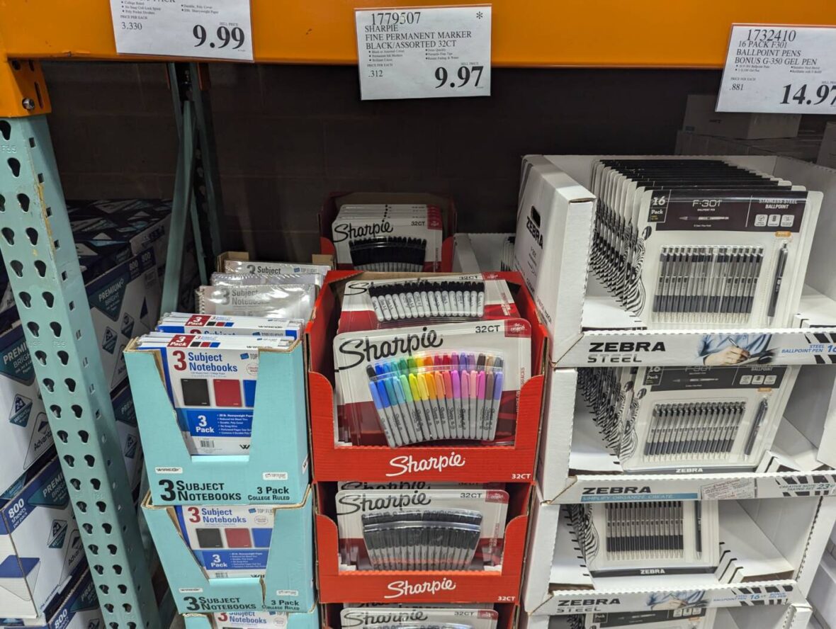 Sharpie-Fine-Permanent-Marker-BlackAssorted-32ct-1779507-Tracy, CA