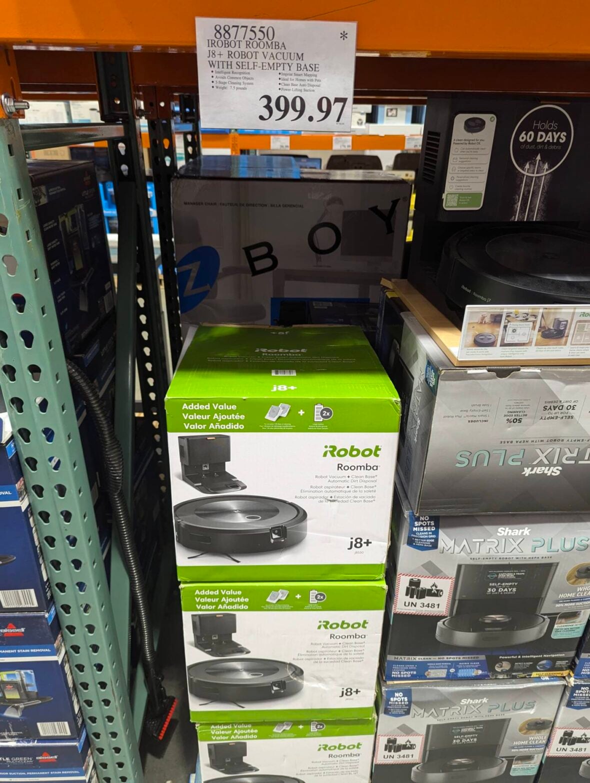 Irobot-Roomba-J8+ Robot-Vacuum-with-Self-Empty-Base-8877550-Concord, CA