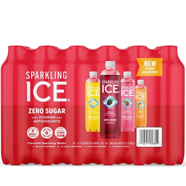 Sparkling ICE Sparkling Water, Berry Blast, Variety Pack