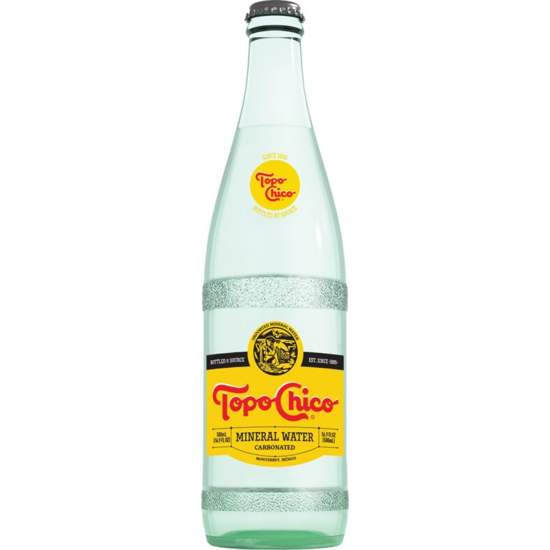 Topo chico carbonated mineral water