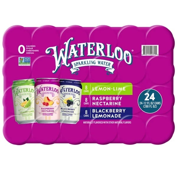 Waterloo Sparkling Water, Variety Pack