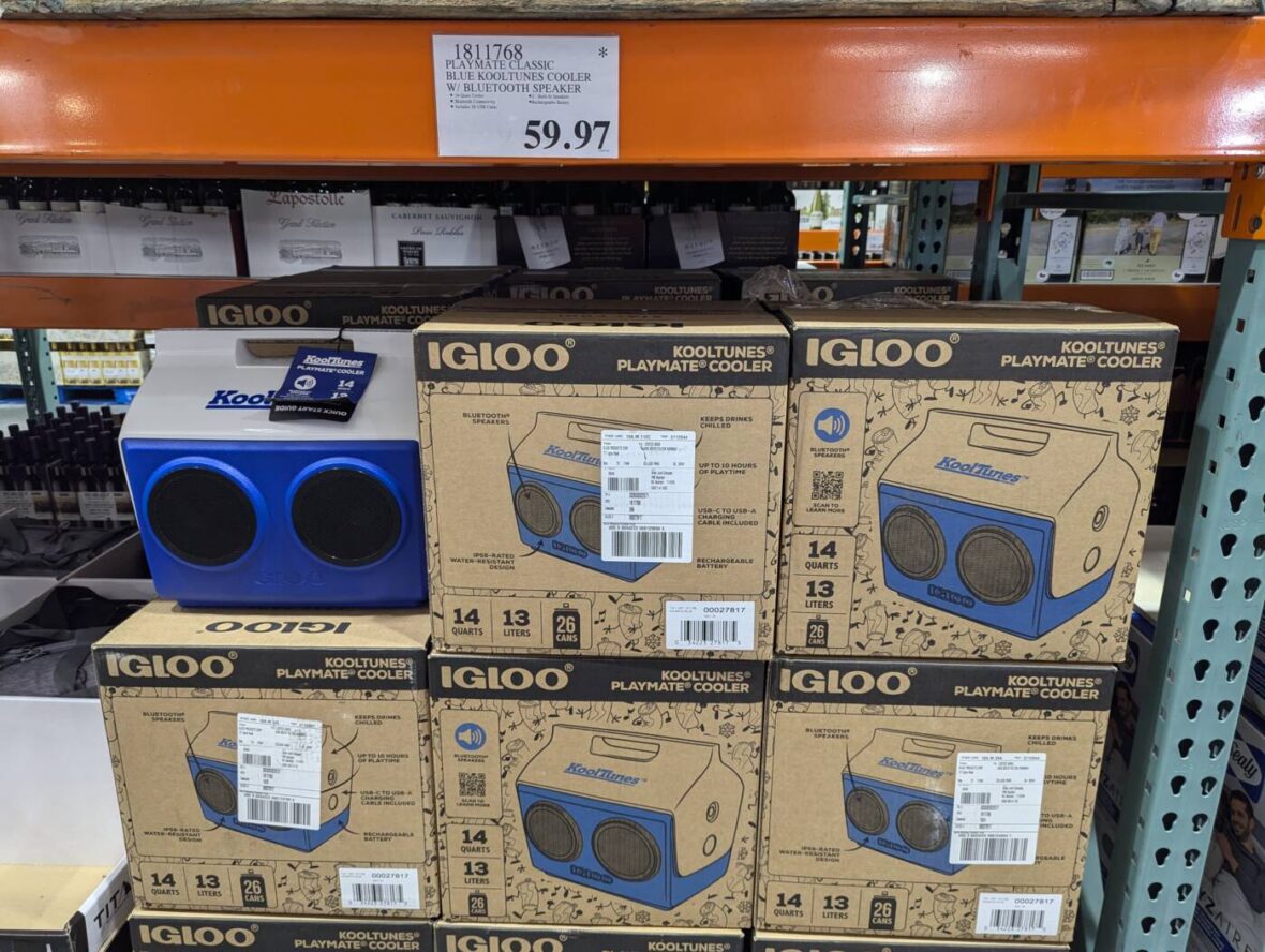 Playmate-Classic-Blue-Kooltunes-Cooler-w-Bluetooth-Speaker-1811768-Hoover, AL
