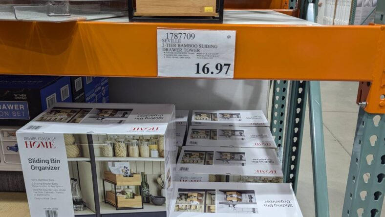 Seville-2-Tier-Bamboo-Sliding-Drawer-Tower-1787709-Hoover, AL