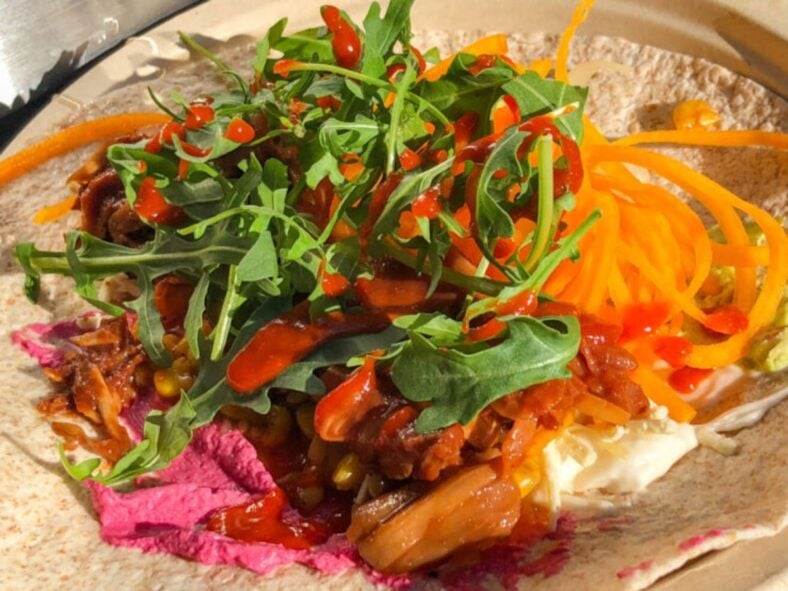 Veggie Wraps Wiki Commons