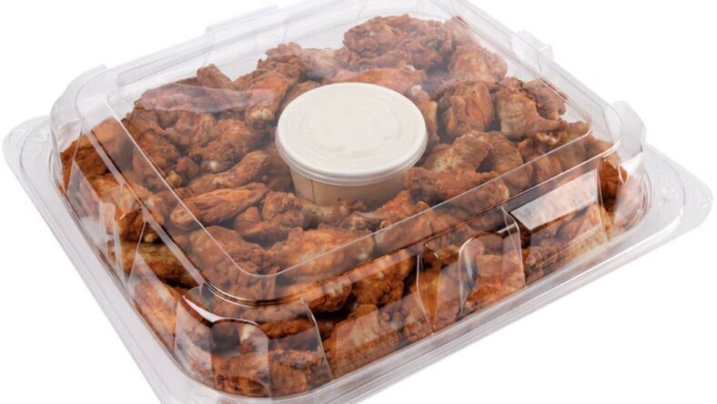 best Costco party foods: buffalo wings platter