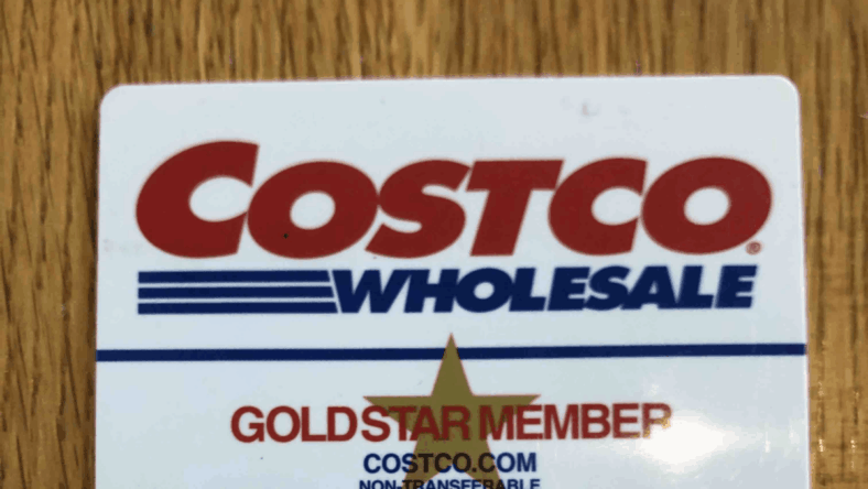 costco gold star membership card