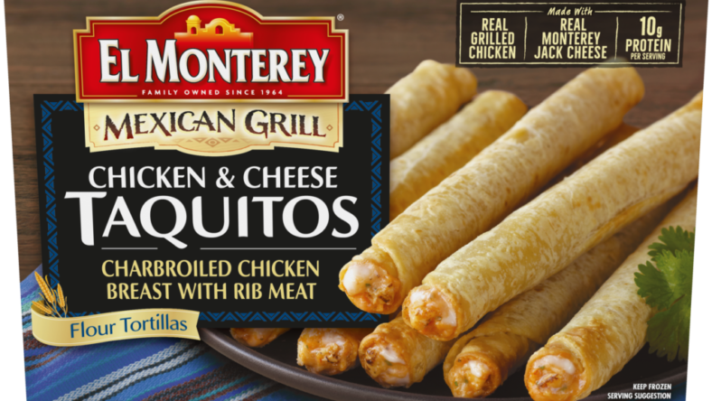 best Costco party foods: el monterey chicken taquitos