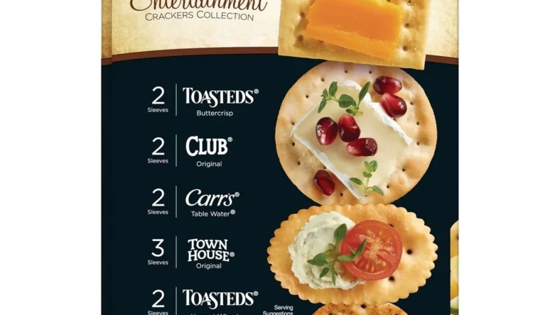 best Costco party foods: Kellogg's entertainment crackers box