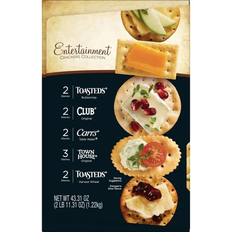 best Costco party foods: Kellogg's entertainment crackers box