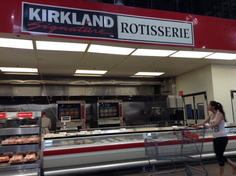 kirkland signature rotisserie section
