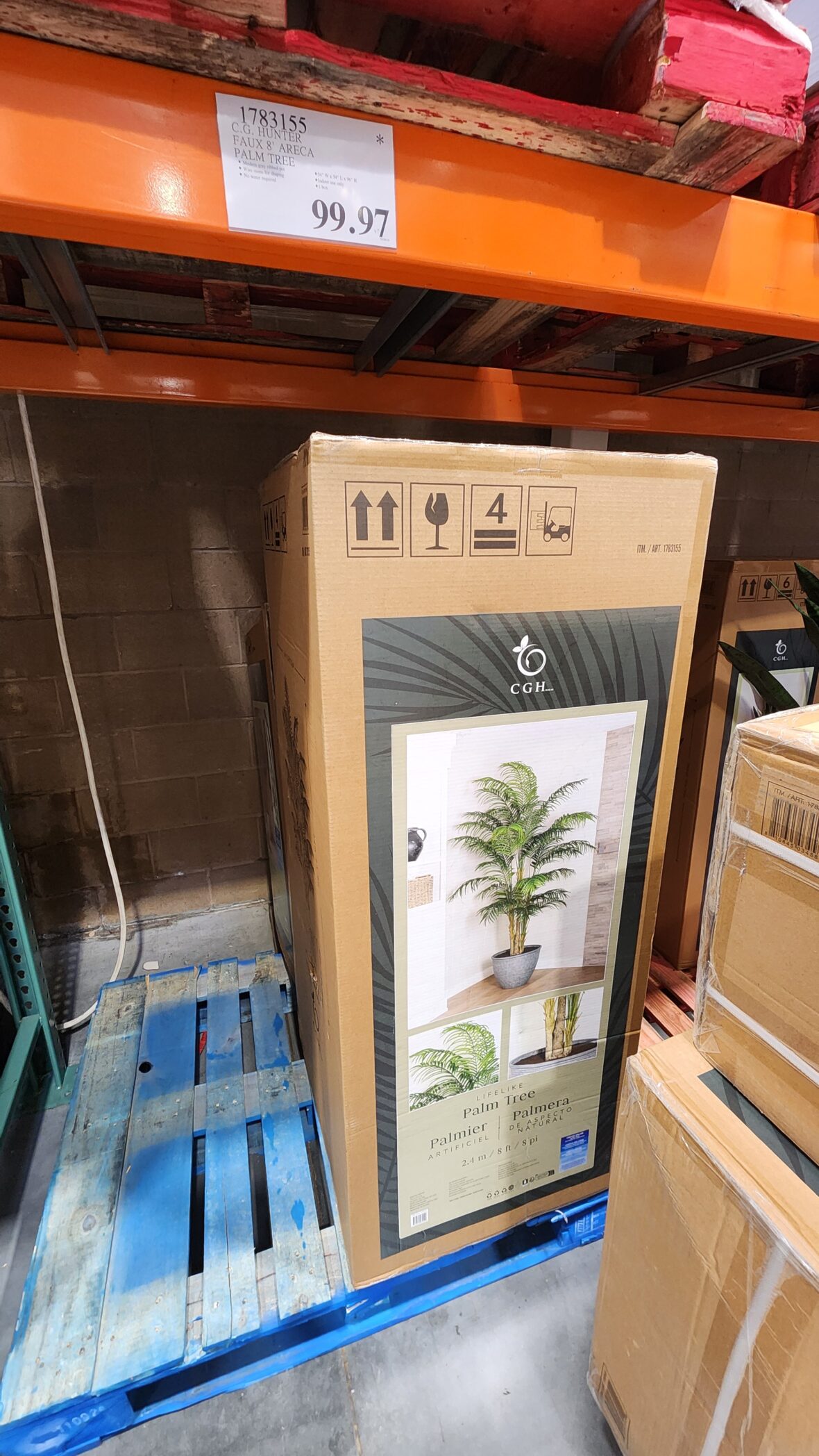 CG Hunter Faux Palm Tree