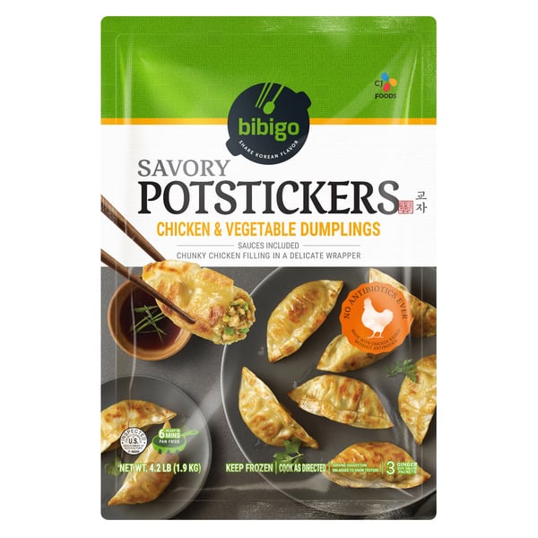 Bibigo Chicken & Vegetable Potstickers