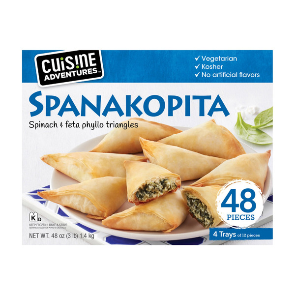 Cuisine Adventures Frozen Spanakopita