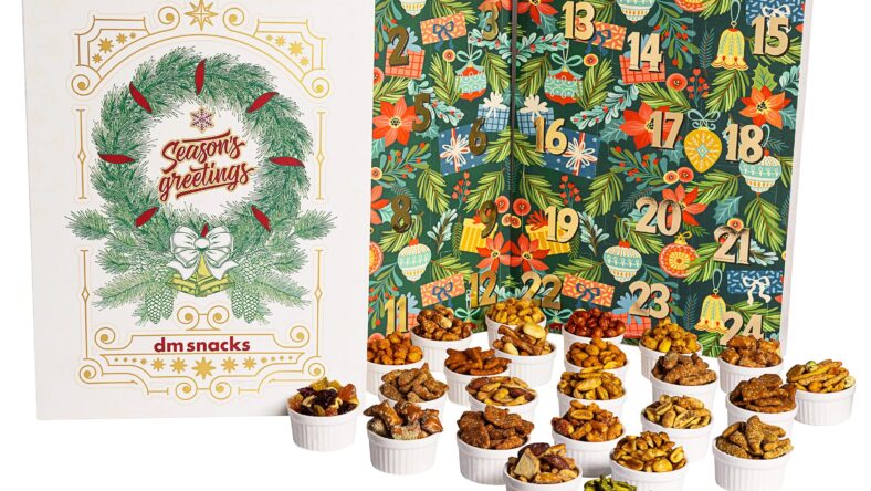 Damn Man 24 Days of Nuts and Snacks