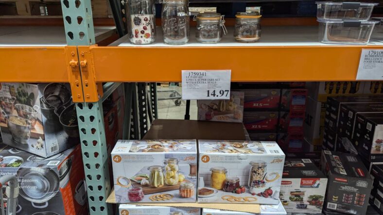Le Parfait 4pc Super Jars Set with 8 Extra Seals-1759341-Livermore, CA