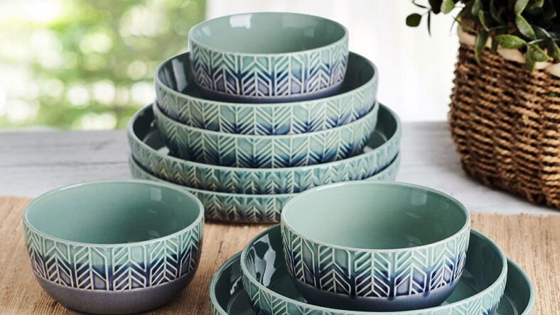 Mikasa Osborne 9-piece Stoneware Bowl Set
