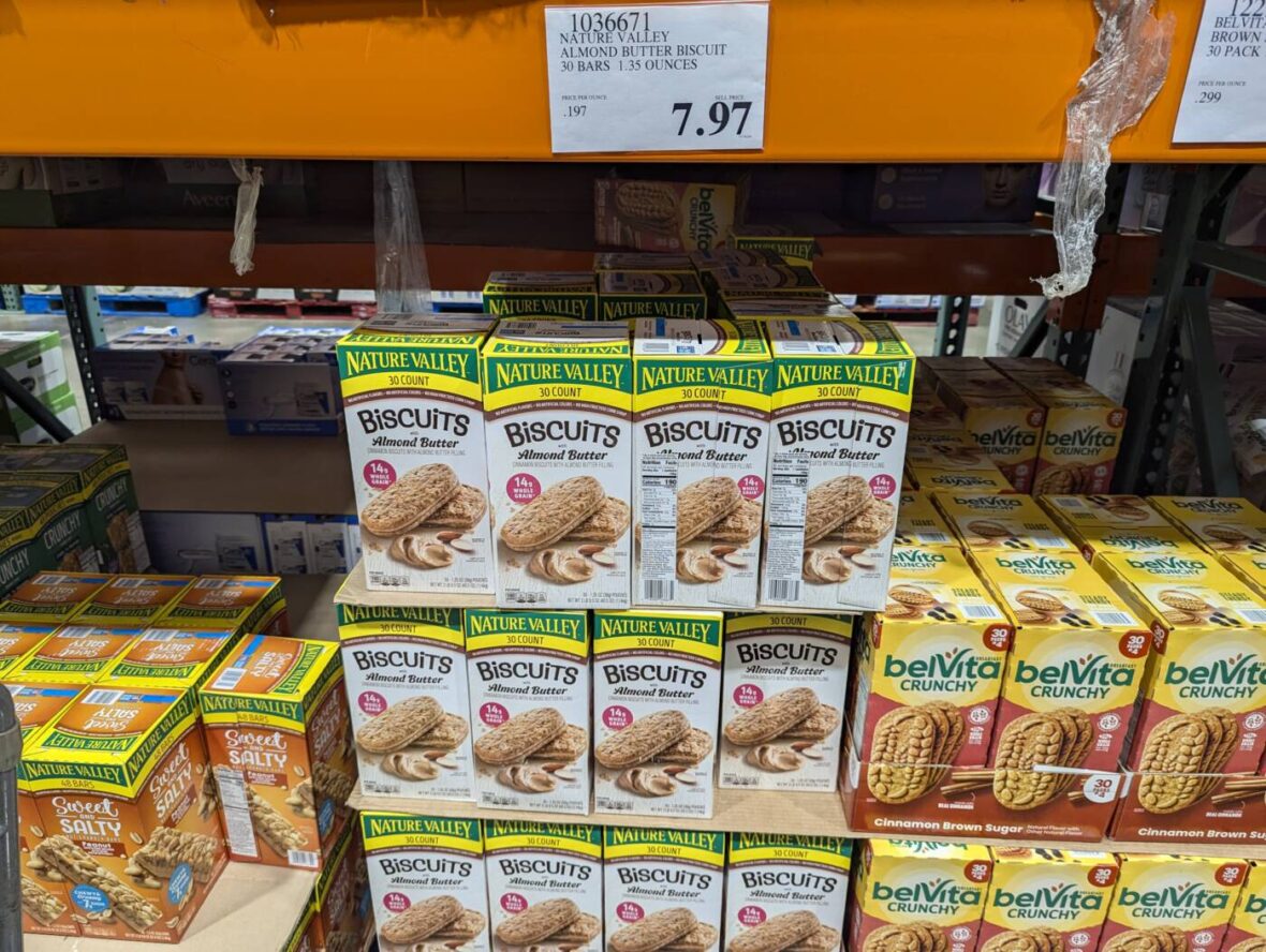 Nature Valley Almond Butter Biscuit 30 Bars-1036671-Danville, CA