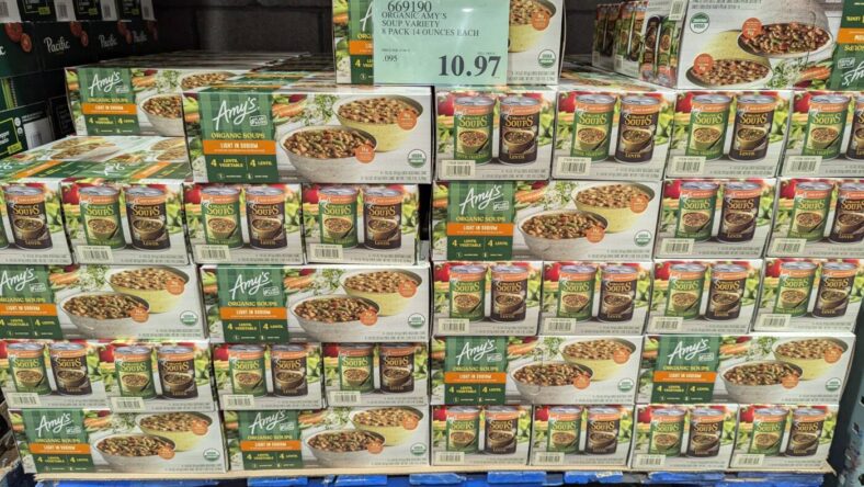 Organic Amy's Soup Variety 8pk 14oz-669190-Livermore, CA
