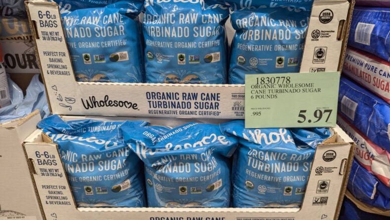 Organic Wholesome Cane Turbinado Sugar-1830778-Concord, CA