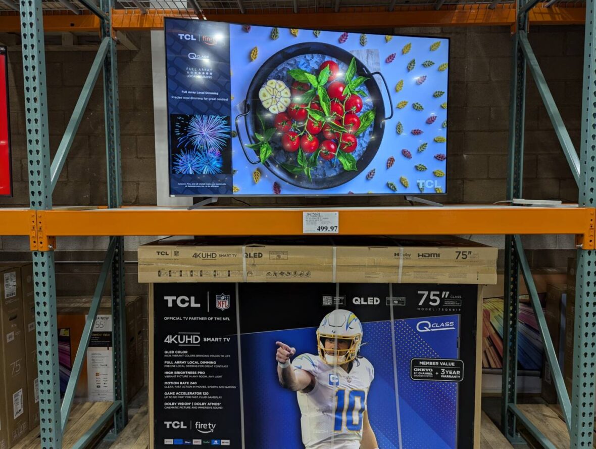 TCL 75Q691 QLED 75 Class (74.5 DIAG) 4K QLED LCD TV-9475691-Concord, CA