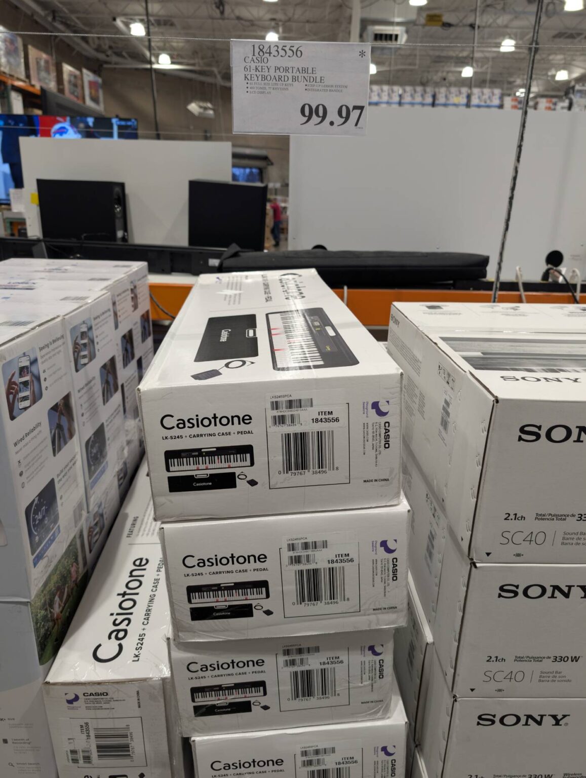 Casio 61Key Portable Keyboard Bundle1843556Livermore, CA