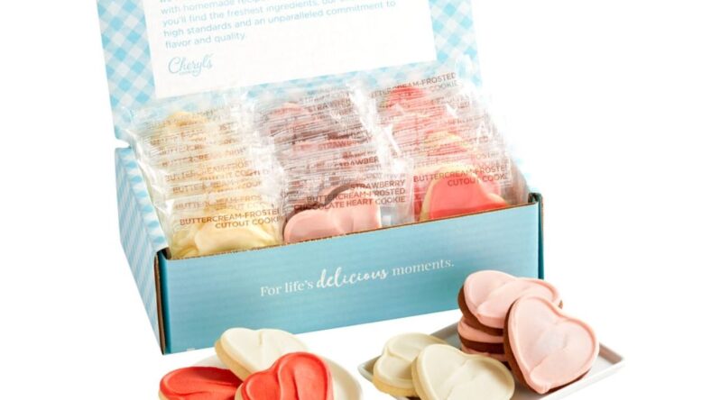 Assorted Heart Cookies Costco