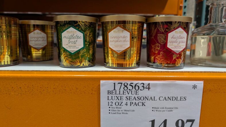 Bellevue Luxe Seasonal Candles 12oz 4pk-1785634-Danville, CA