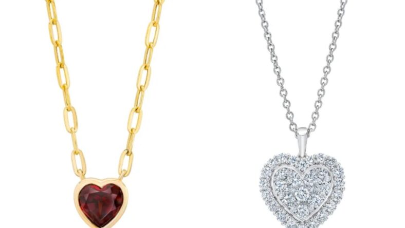 Costco Fine Jewelry Heart Pendants