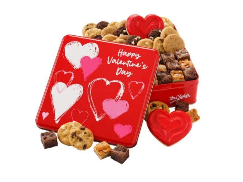 Mrs Fields Cookie Tin Costco
