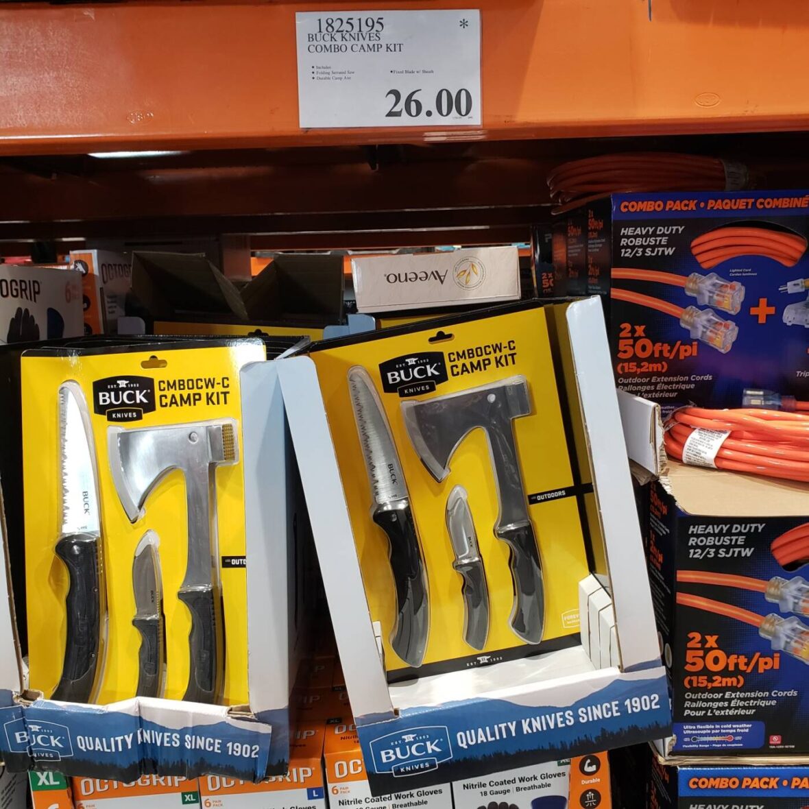 Buck Knives Combo Camp Kit -1825195-Fontana, CA