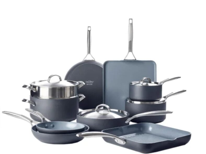GreenPan Paris Pro 14-Piece Cookware Costco