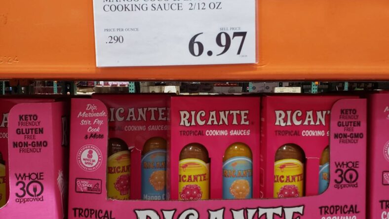 Ricante Mango Coco & Enchilada Cooking Sauce 212oz- La Quinta, CA
