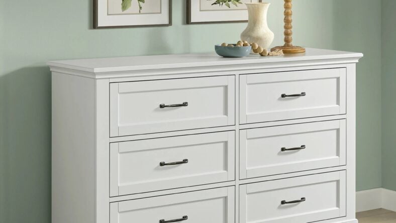 Rose 6 Drawer Dresser