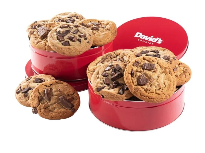 David&rsquo;s Cookies Decadent Tin