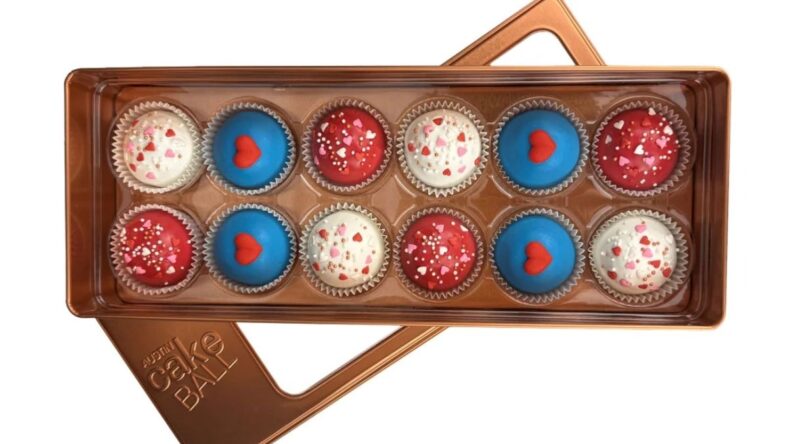 Austin Cake Ball Valentine’s Day