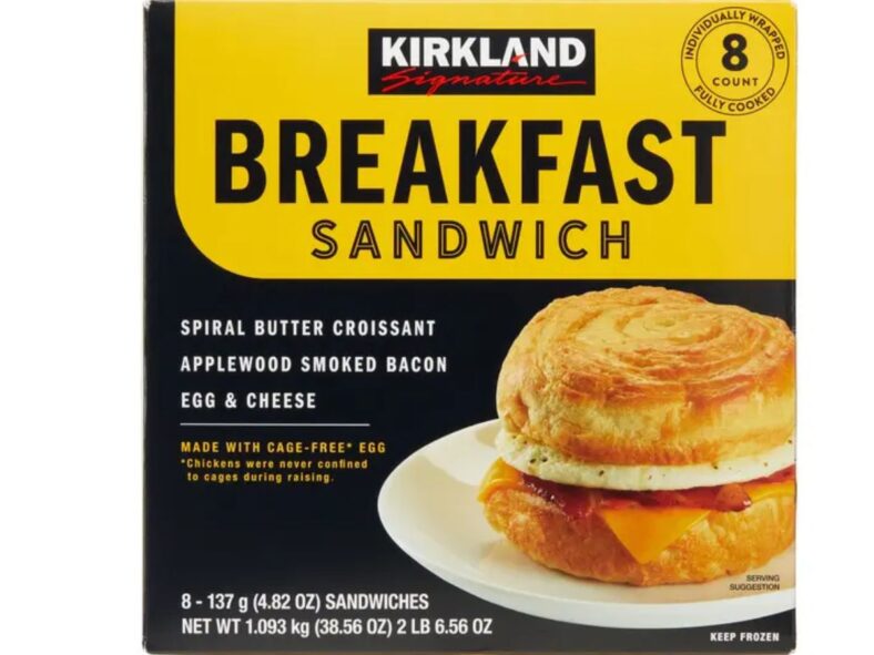 Kirkland Signature Breakfast Sandwich Instacart