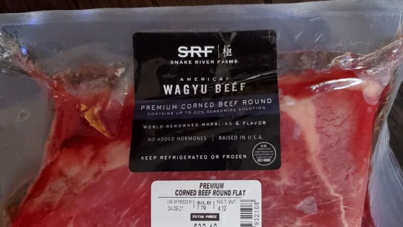 Snake River Farms Waygu Corned Beef Reddit