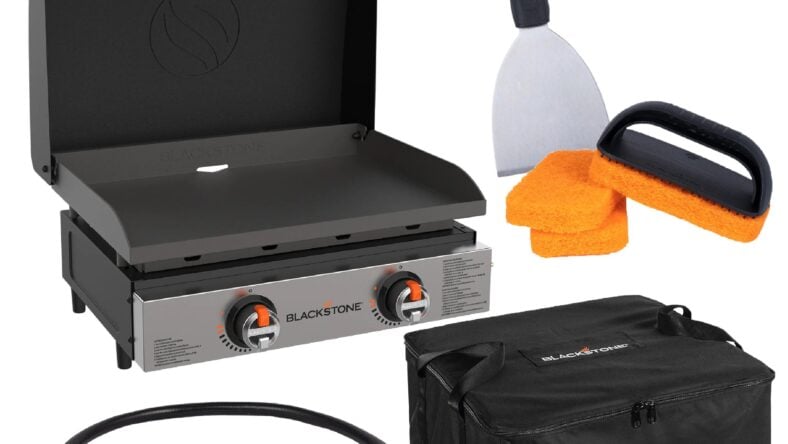 Blackstone 22-inch Omnivore Griddle Tabletop Bundle