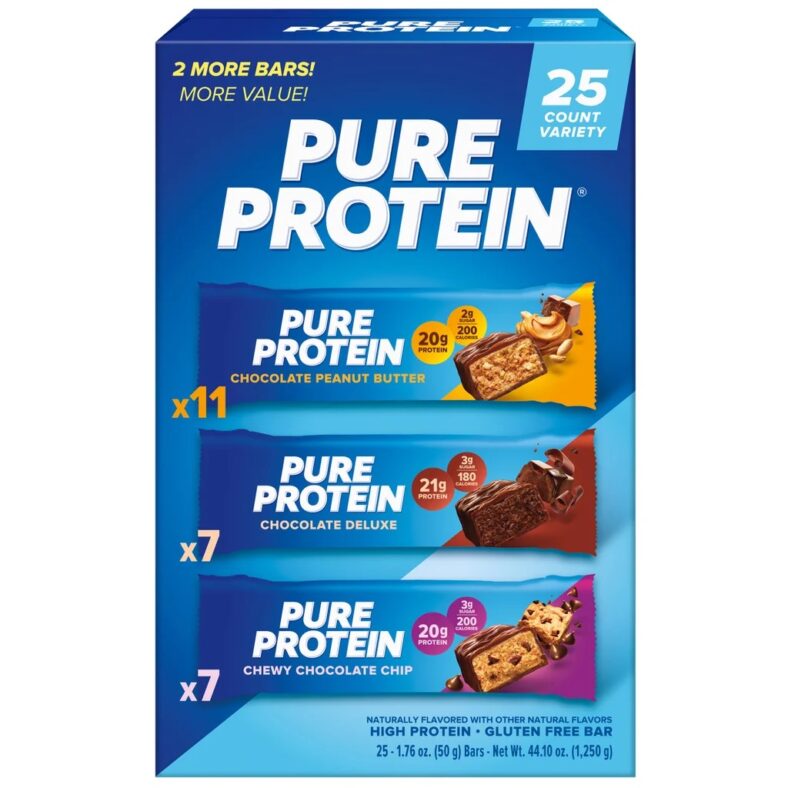Pure Protein Bars Variety Pack