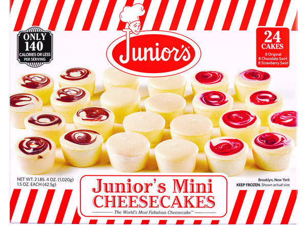 Junior’s Mini Cheesecakes