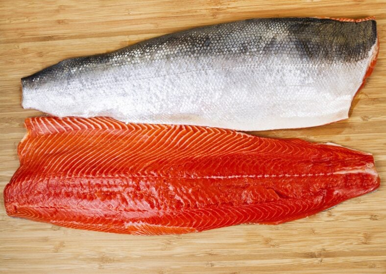 Northwest Fish Wild Alaskan Sockeye Salmon Fillets
