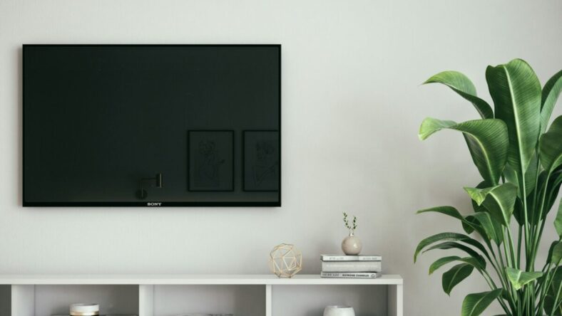 tv in living room