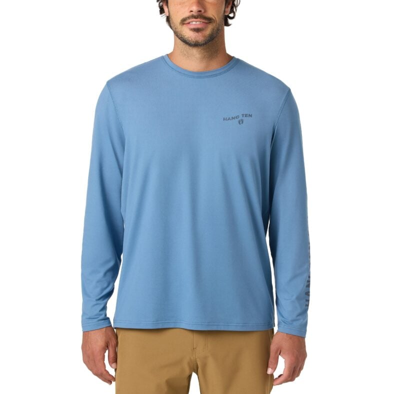 Hang Ten Men&rsquo;s Long Sleeve Sun Tee