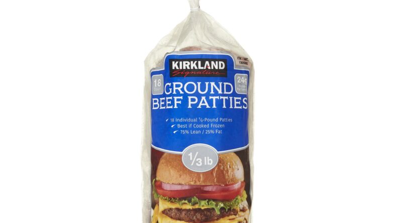 Kirkland Signature Ground Beef Patties