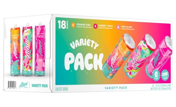 Alani Nu Energy Drink, Variety Pack