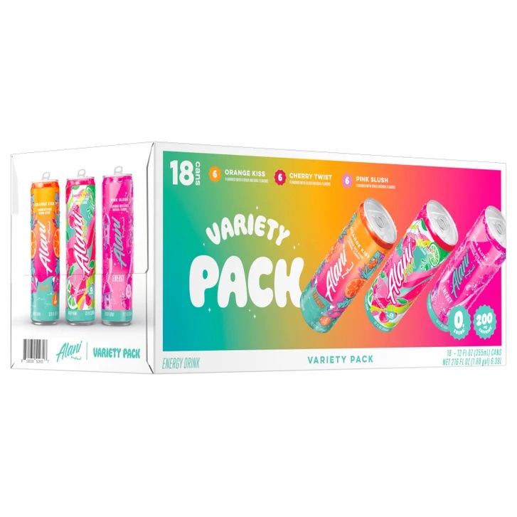 Alani Nu Energy Drink, Variety Pack